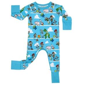 Little Sleepies Blue Toy Story Onsie